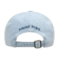Anine Bing A-12-11959-WHD64 Baseball Cap — Blue