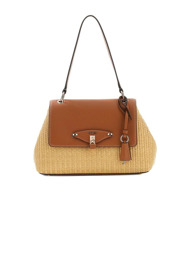 Guess Maggie Shoulder Bag — Beige