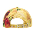 Ganni B3020171-01F Tie-dye Cotton Baseball Cap — Yellow
