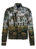 Junya Watanabe Architectural Jacquard Jacket — Multicolor