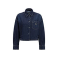 Prada Cotton Denim Jacket — Blue