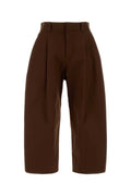 Balenciaga Barrel Pants Trousers — Brown