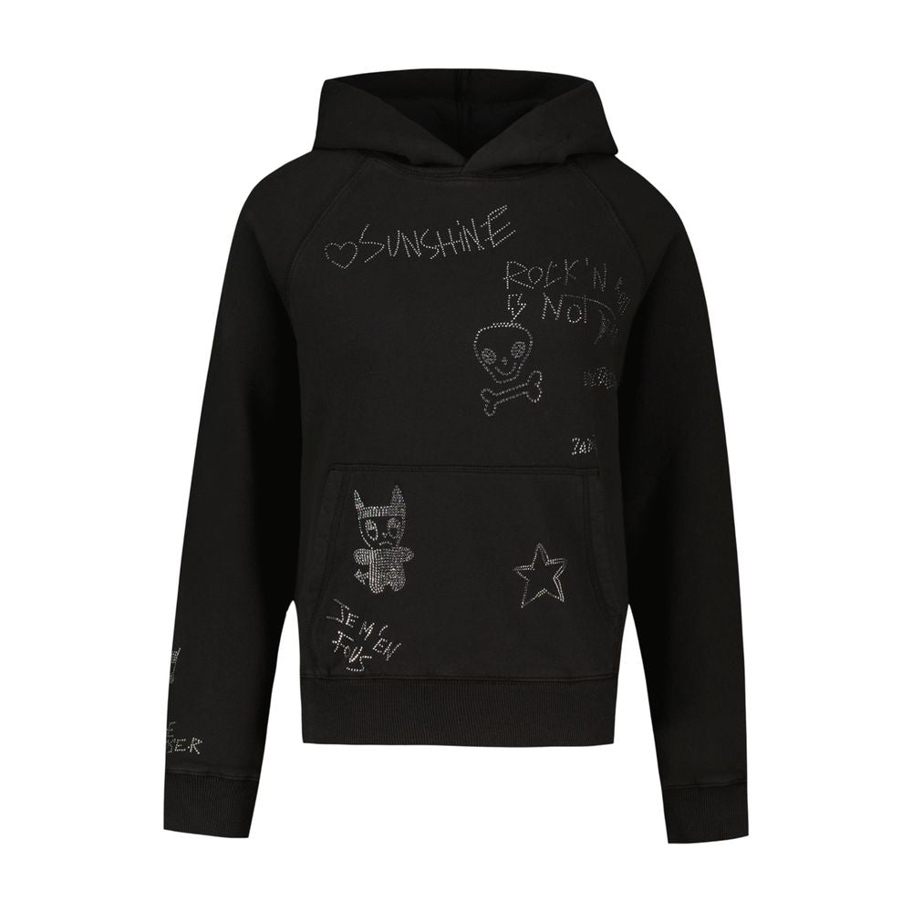Zadig & Voltaire Georgy Mo Chin Hoodie — Black