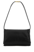 Marni Leather Shoulder Shoulder Bag — Black