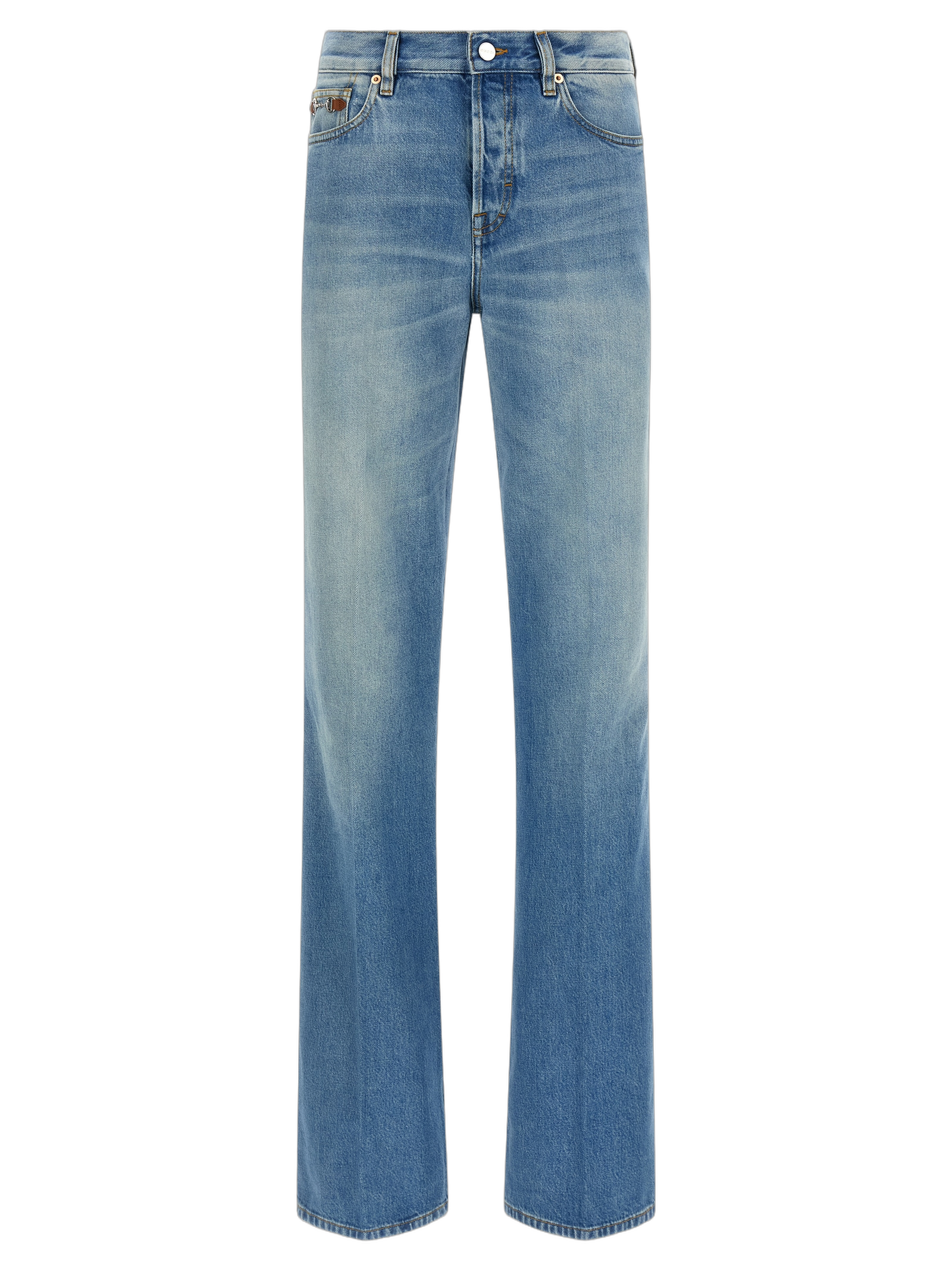Gucci Rosso Ancora Jeans — Blue