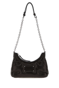 Maison Margiela Leather Shoulder Shoulder Bag — Black