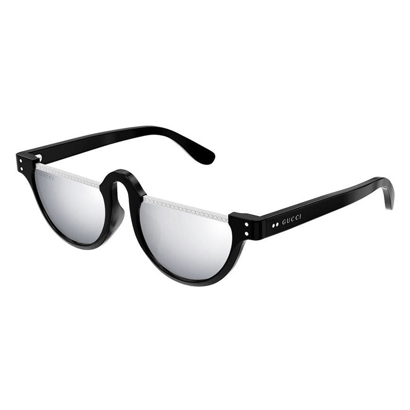 Gucci GG1368S001 Mirrored Lens Sunglasses — Black