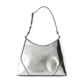 Staud Linda Shoulder Bag — Silver