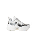 Michael Kors Olympia Trainer Sneaker — Silver