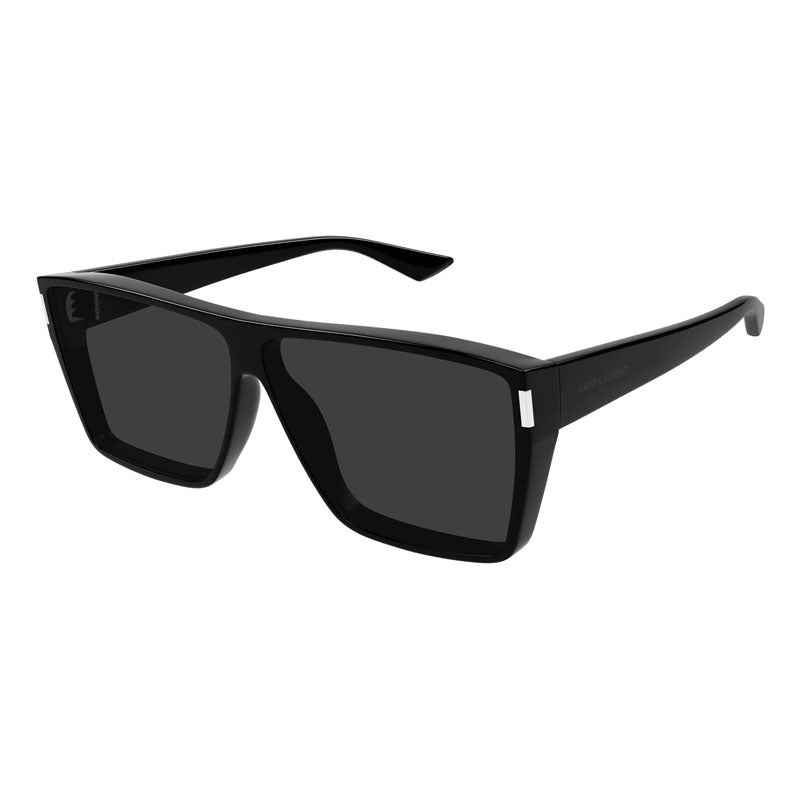 Saint Laurent SL756001 Square Frame Sunglasses — Black