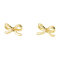 Self-Portrait Bow Earrings — Gold