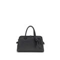 Jacquemus Grained Calf Leather Top Handle Bag — Black
