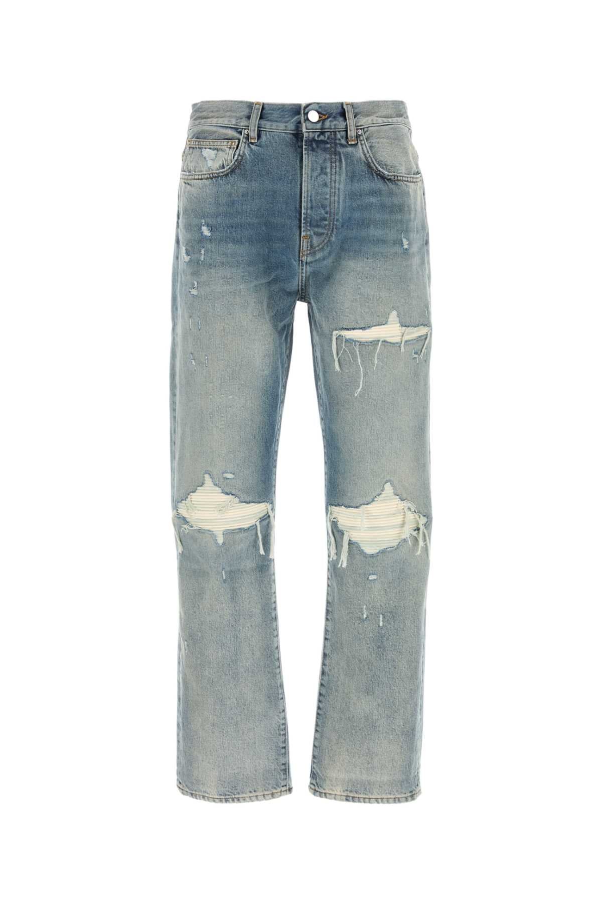 Amiri Antiqueindigo Jeans — Blue