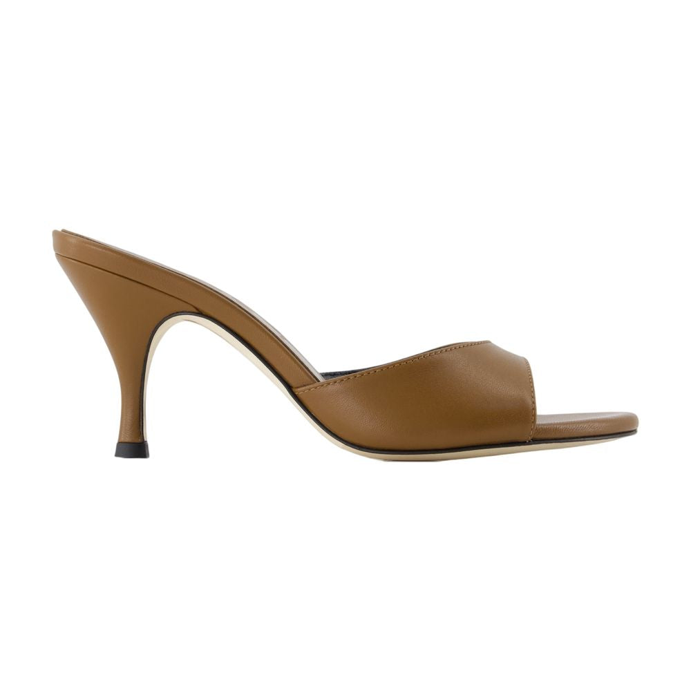 Aeyde Samia Heels — Brown