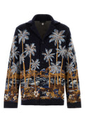 Alanui Head Cardigan — Navy