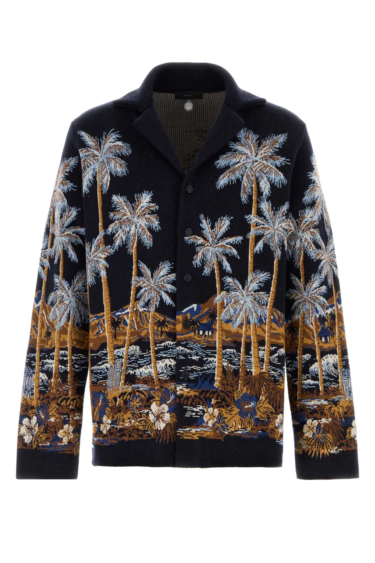 Alanui Head Cardigan — Navy