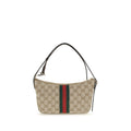 Gucci Lunetta Shoulder Bag — Beige