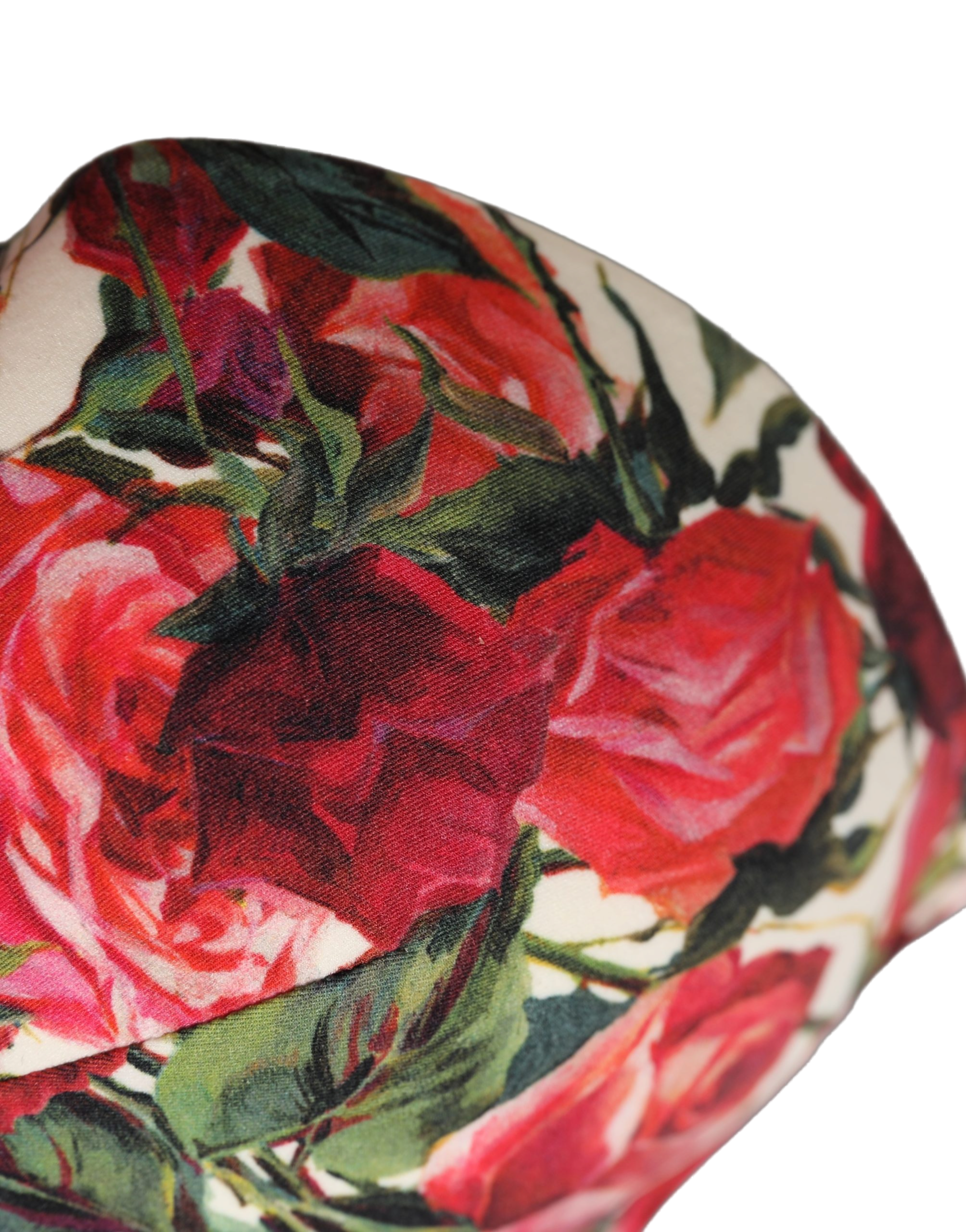 Dolce & Gabbana Floral Print Bikini Top — Multicolor