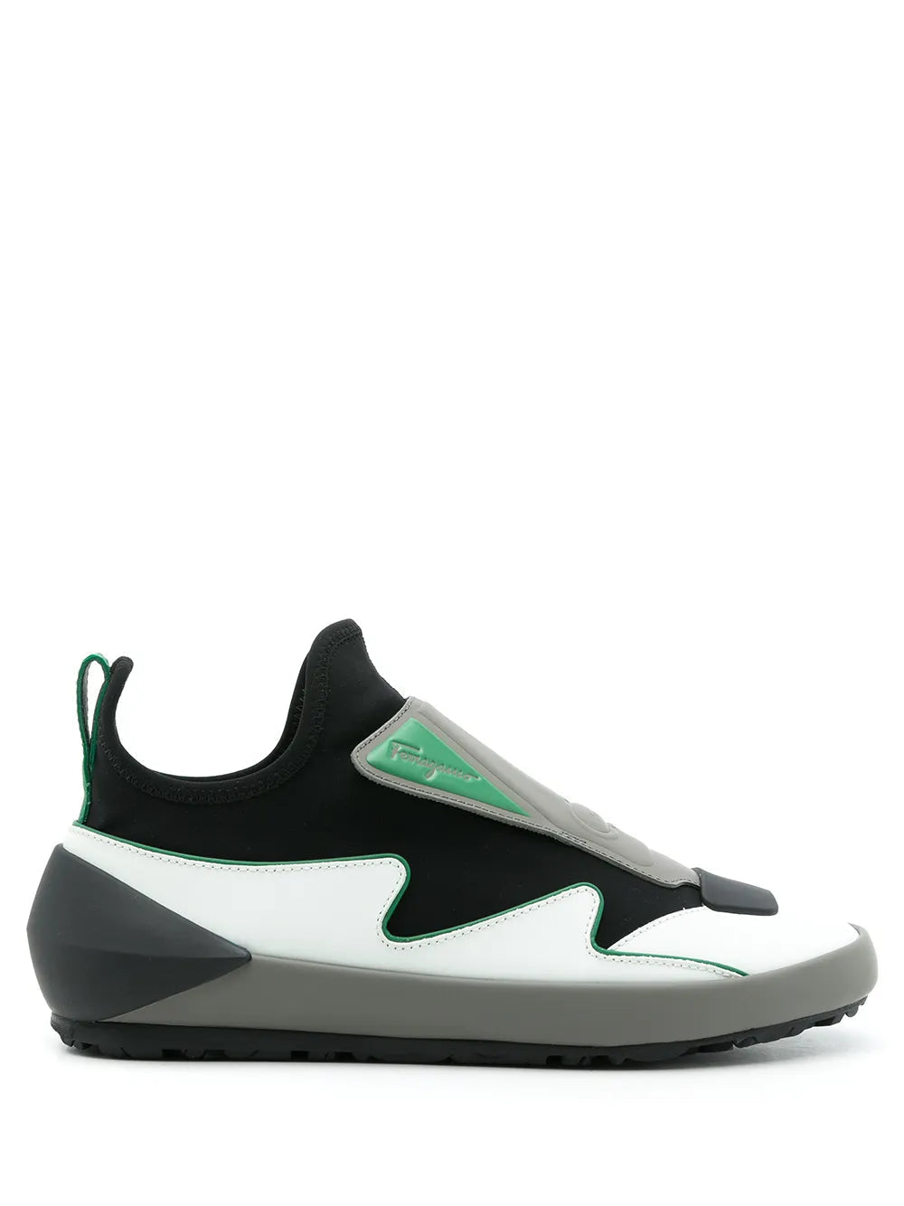 Ferragamo Devin Parker Sneaker — Black