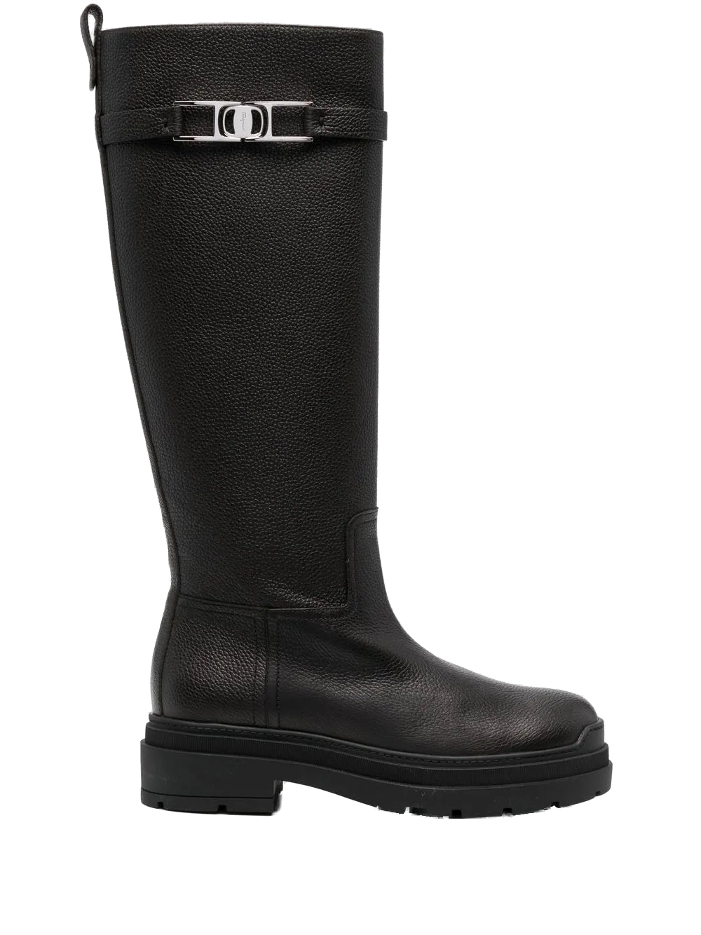 Ferragamo Ryder Boots — Black