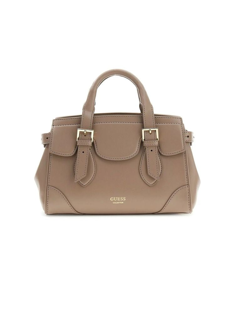 Guess Sofia Top Handle Bag — Taupe