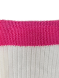 Valentino PB3KI01D3TD0HO Ribbed Silk-Blend Socks — White