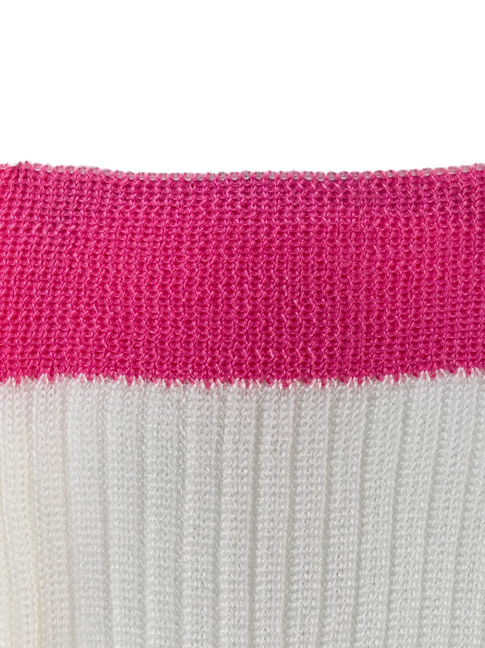 Valentino PB3KI01D3TD0HO Ribbed Silk-Blend Socks — White
