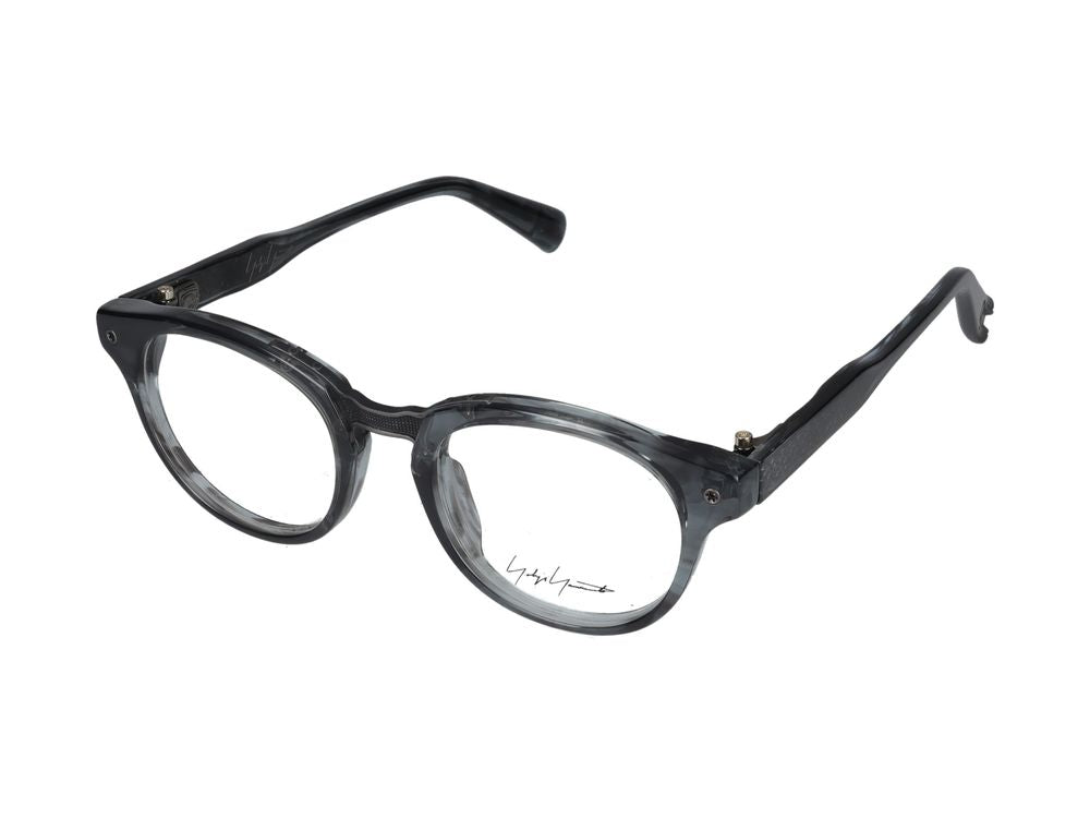 Yohji Yamamoto YY037 Eyeglasses — Charcoal Grey