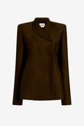 Khaite Silvannah Blazer — Brown