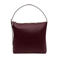 A.P.C. Vera Maxi Shoulder Bag — Burgundy