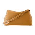 Toteme T Lock Clutch — Brown