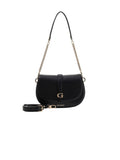Guess Carrie Shoulder Bag — Black