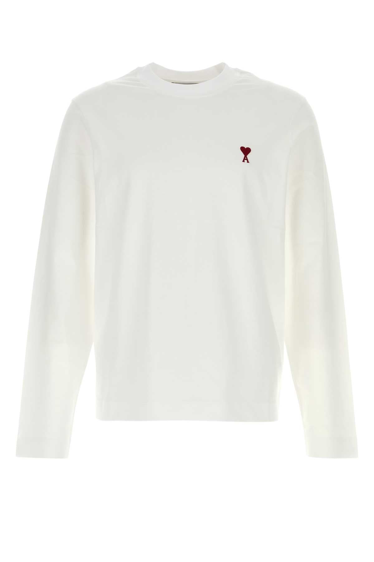 AMI Paris Tshirt T-Shirt — White