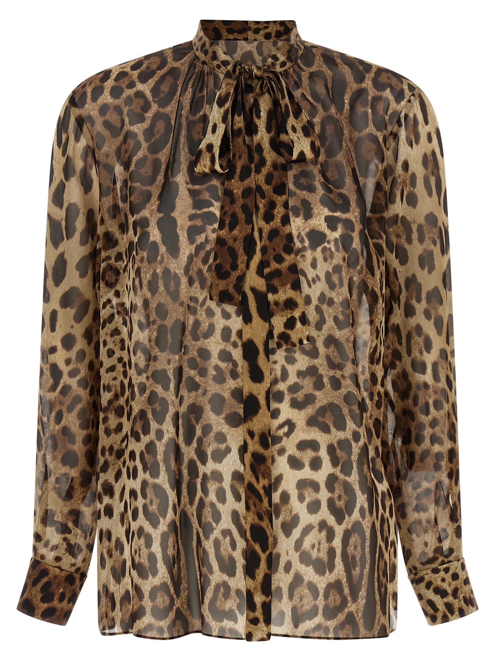 Dolce & Gabbana Leo Blouse — Brown