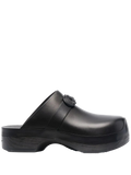 Ferragamo Gancini Clog — Black