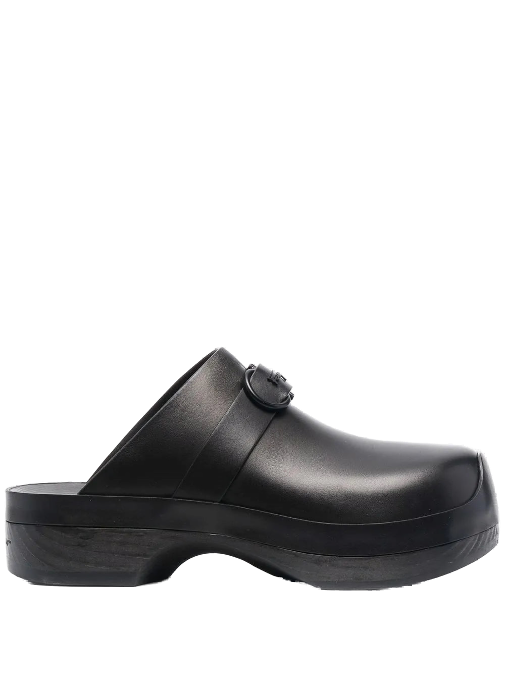 Ferragamo Gancini Clog — Black