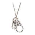 MM6 Maison Margiela Chain-Link Necklace — Silver