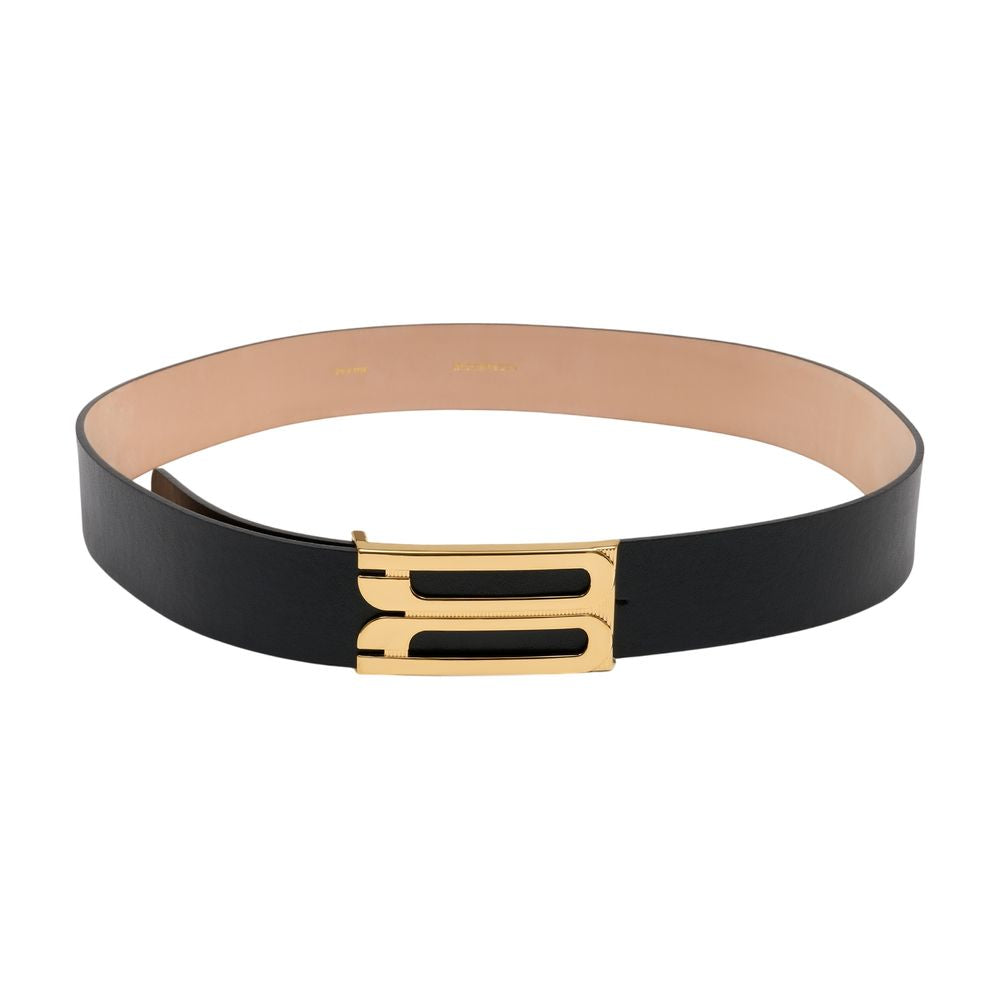 Victoria Beckham Jumbo Frame Belt — Black