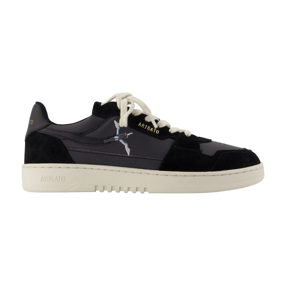 Axel Arigato Leather Low-Top Sneaker — Black