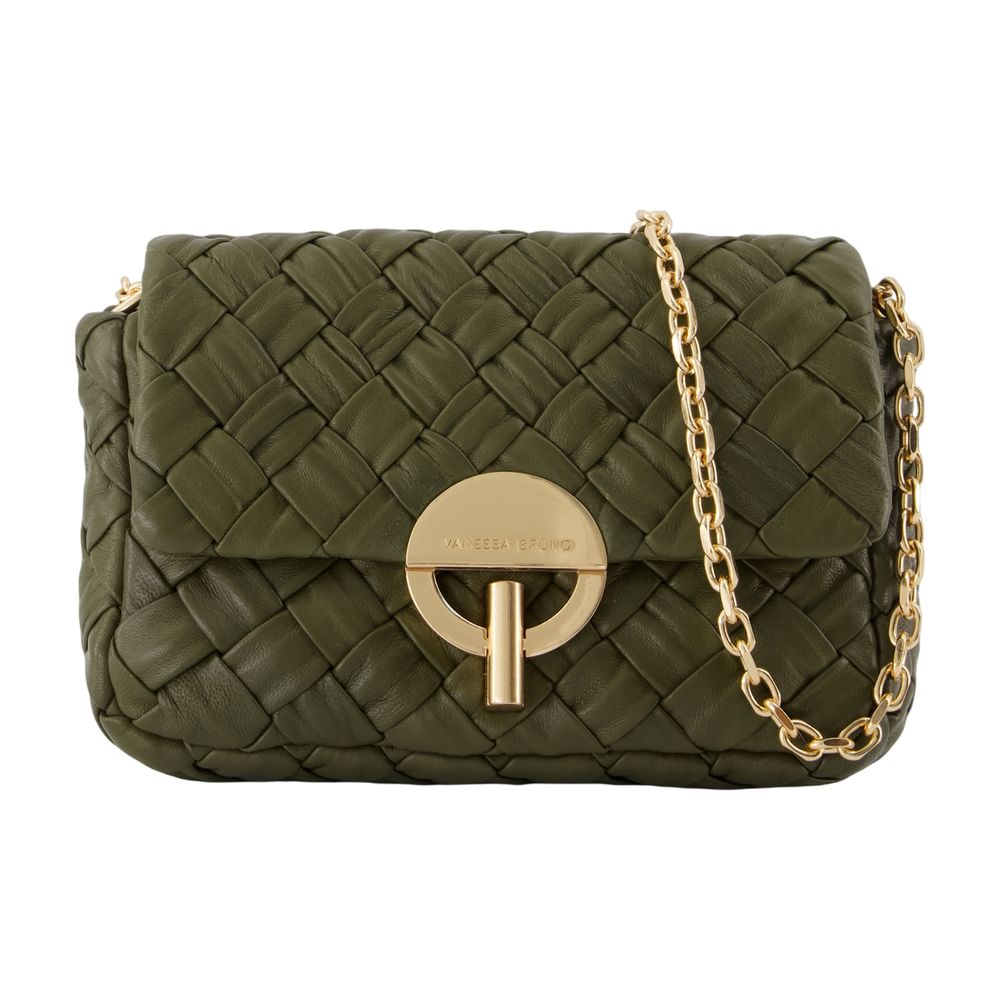 Vanessa Bruno Nano Moon Shoulder Bag — Green