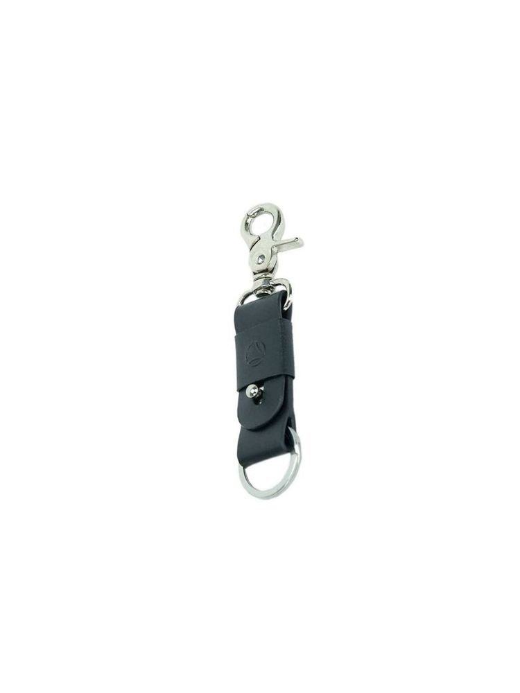 Estuche de cuero genuino para llaves Momo Design - Negro