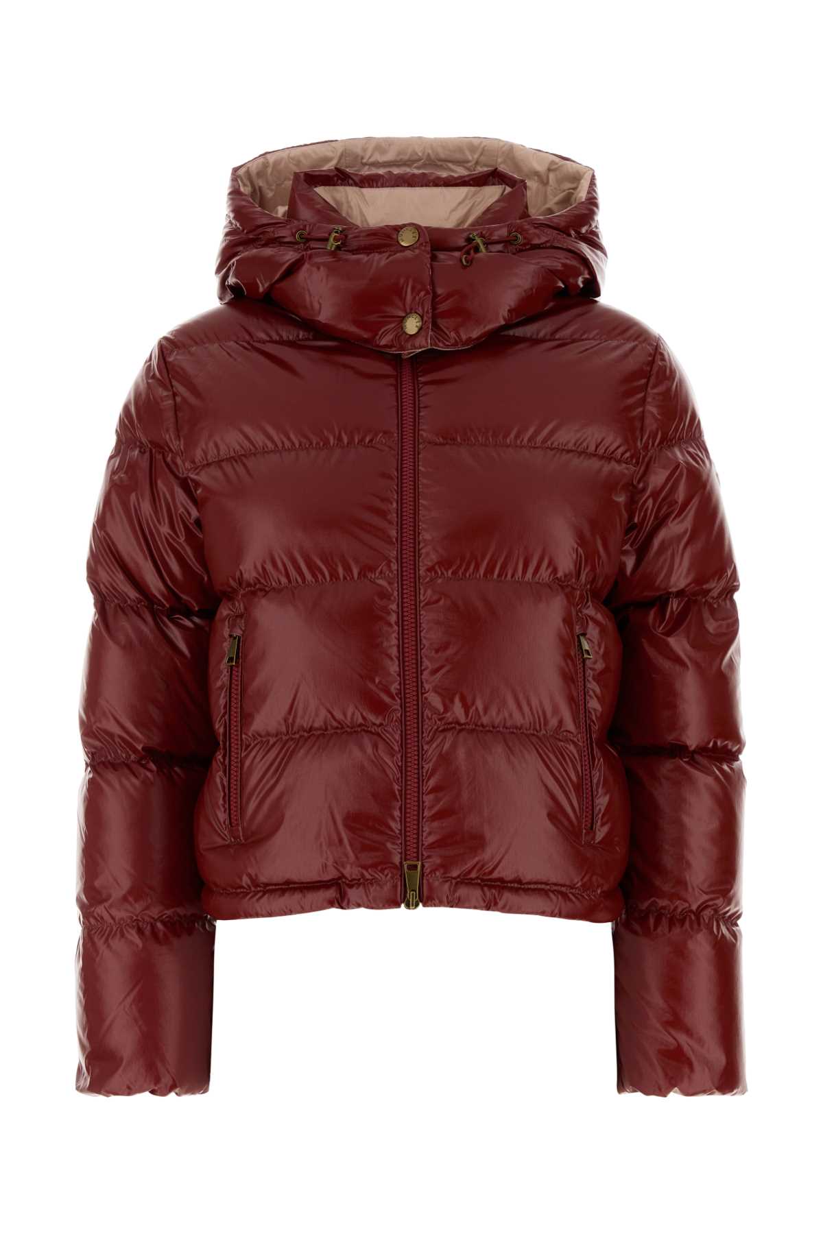 Moncler Niveole Down Jacket — Red