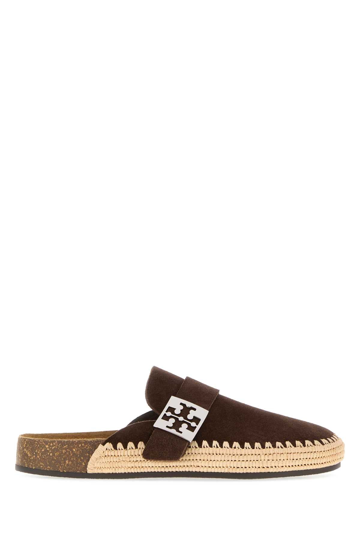 Tory Burch Mellow Slipper — Brown
