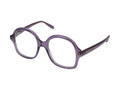Loewe LW50105I Acetate Oversized Square Eyeglasses — Purple
