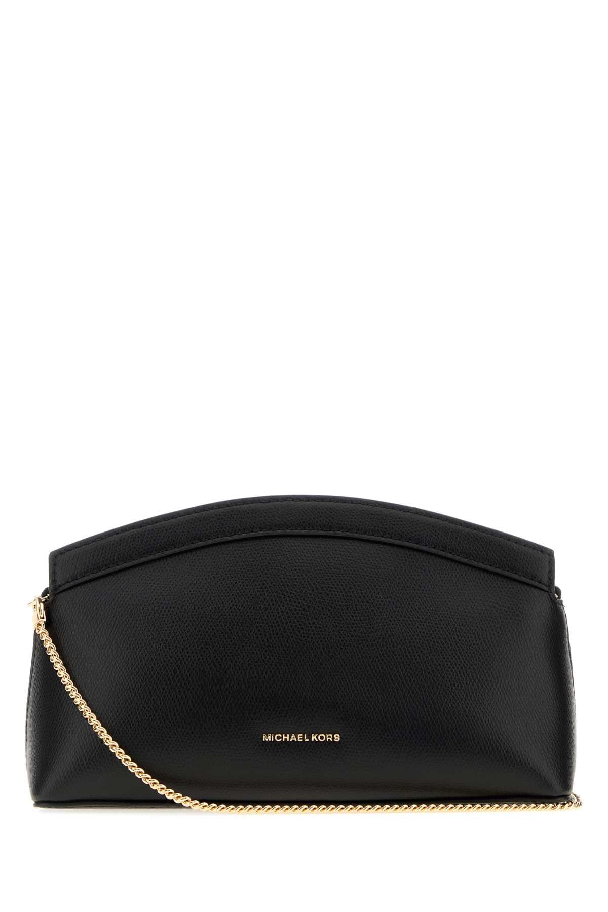 Michael By Michael Kors Athena Clutch — Black