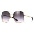 Gucci GG0817S006 Geometric Gold-Frame Sunglasses — Gold