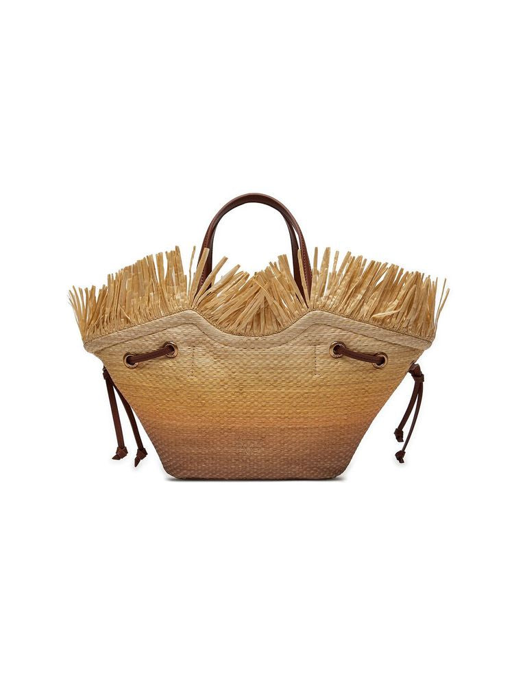 Pinko Pagoda Tote Bag — Beige