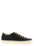 Brunello Cucinelli Calfskin Low Top Sneakers — Black