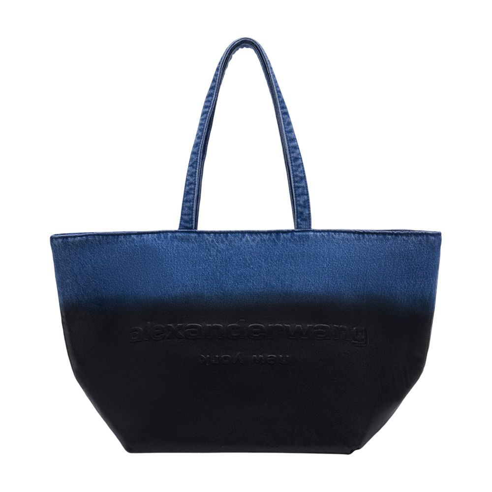 Alexander Wang Punch Shopper Tote Bag — Blue