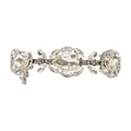 Self-Portrait Multi-Crystal Headband — Silver